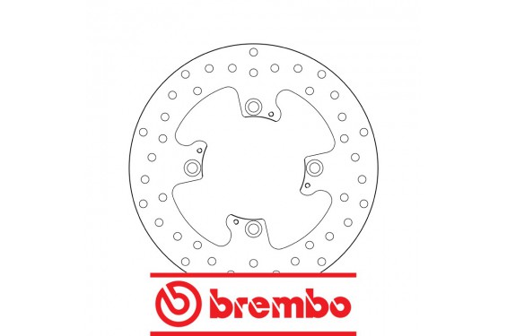 Disque de frein arrière Brembo pour 1050 Speed Triple ABS (12-19)