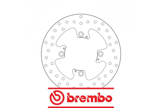Disque de frein arrière Brembo pour 1050 Sprint GT (10-13) Disque de frein arrière Brembo pour 1050 Sprint GT (10-13)
