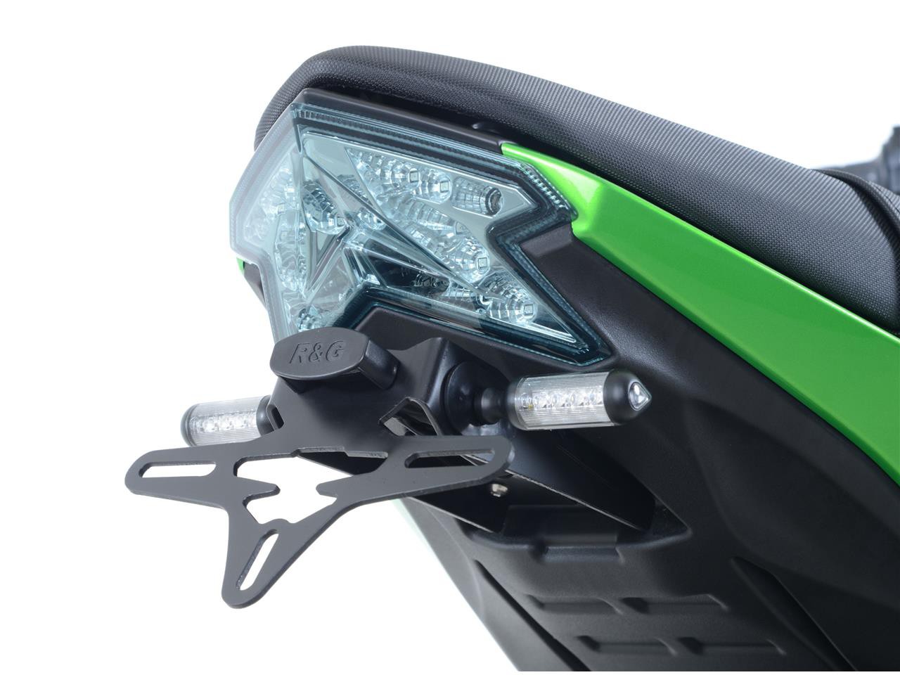 Support de Plaque R&G pour Kawasaki Z125 (16-18) - LP0209BK