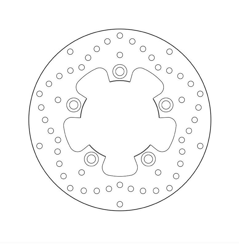 Disque de frein avant Brembo pour SYM