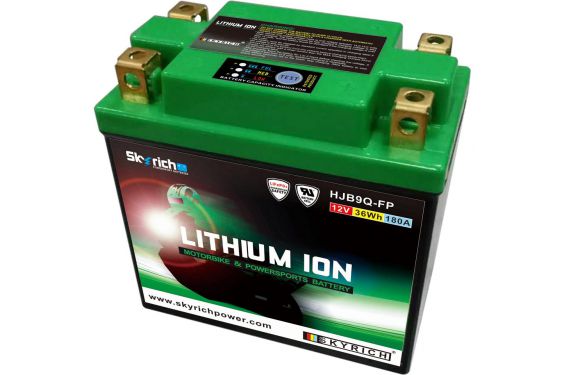 Batterie Lithium Skyrich HJB9Q-FP / 12N7-3B / 12N7-4A / 12N9-3B / 12N9-4B-1 / YB9L-B