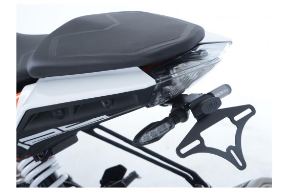 Support de Plaque R&G pour KTM Duke 125 (17-21) - LP0279BK Support de Plaque R&G pour KTM Duke 125 (17-21) - LP0279BK