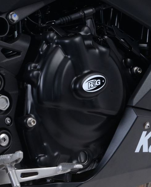 Couvre Carter d'Embrayage R&G pour Kawasaki Z 400 (19-20) - ECC0258BK