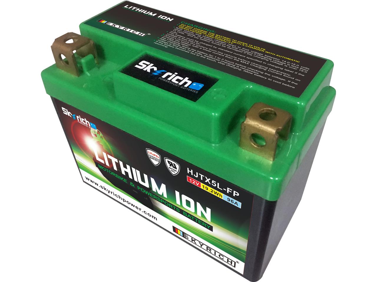 Batterie Lithium Skyrich HJTX5L-FP / YTX4L-BS / YTX5L-BS
