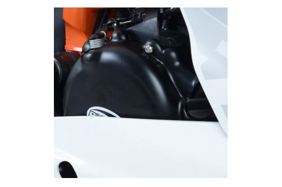 Couvre Carter Embrayage R&G pour KTM Duke 125 (11-16) - ECC0115BK