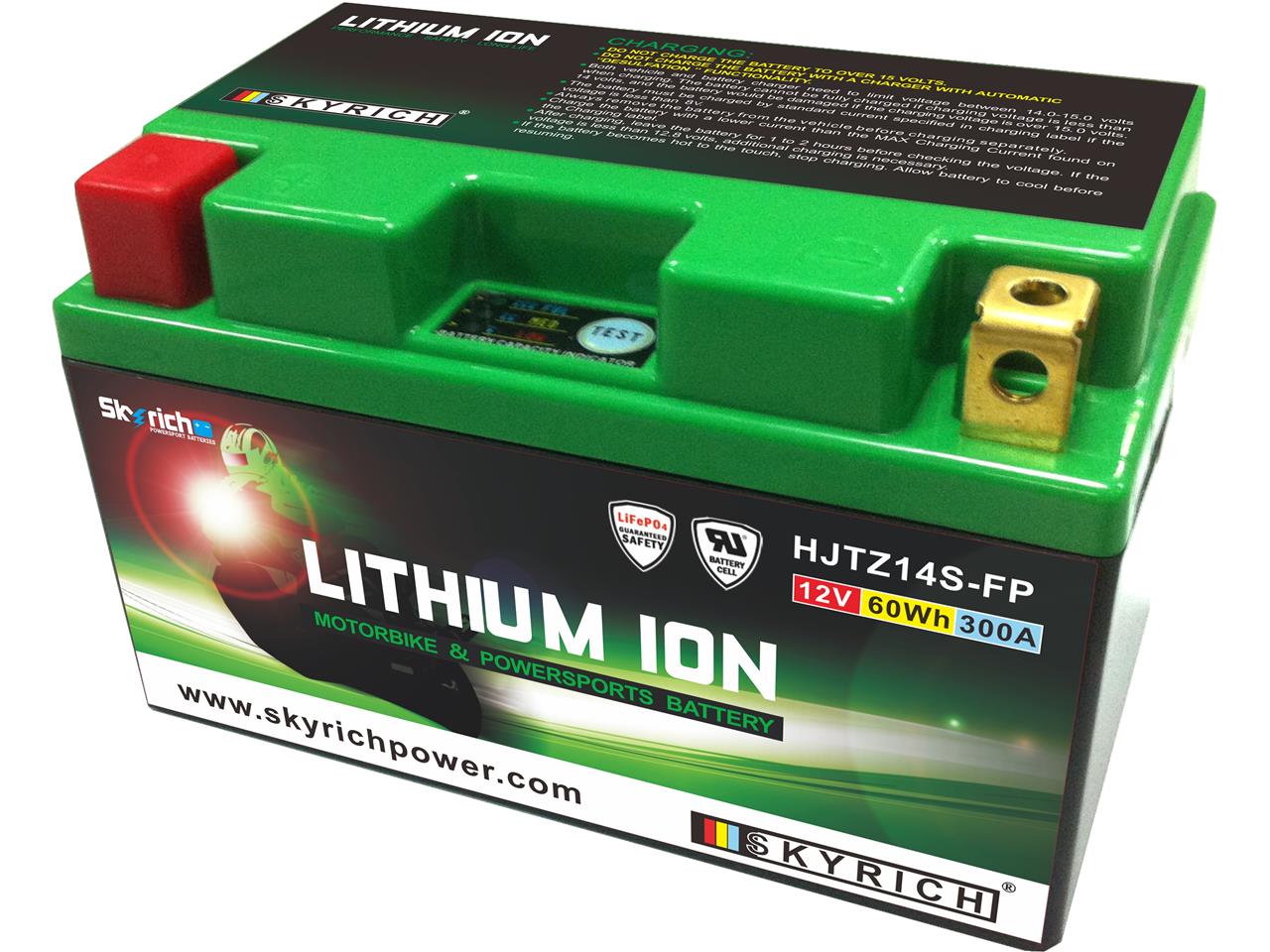 Batterie Lithium Skyrich HJTZ14S-FP / YTZ12S / YTZ14S
