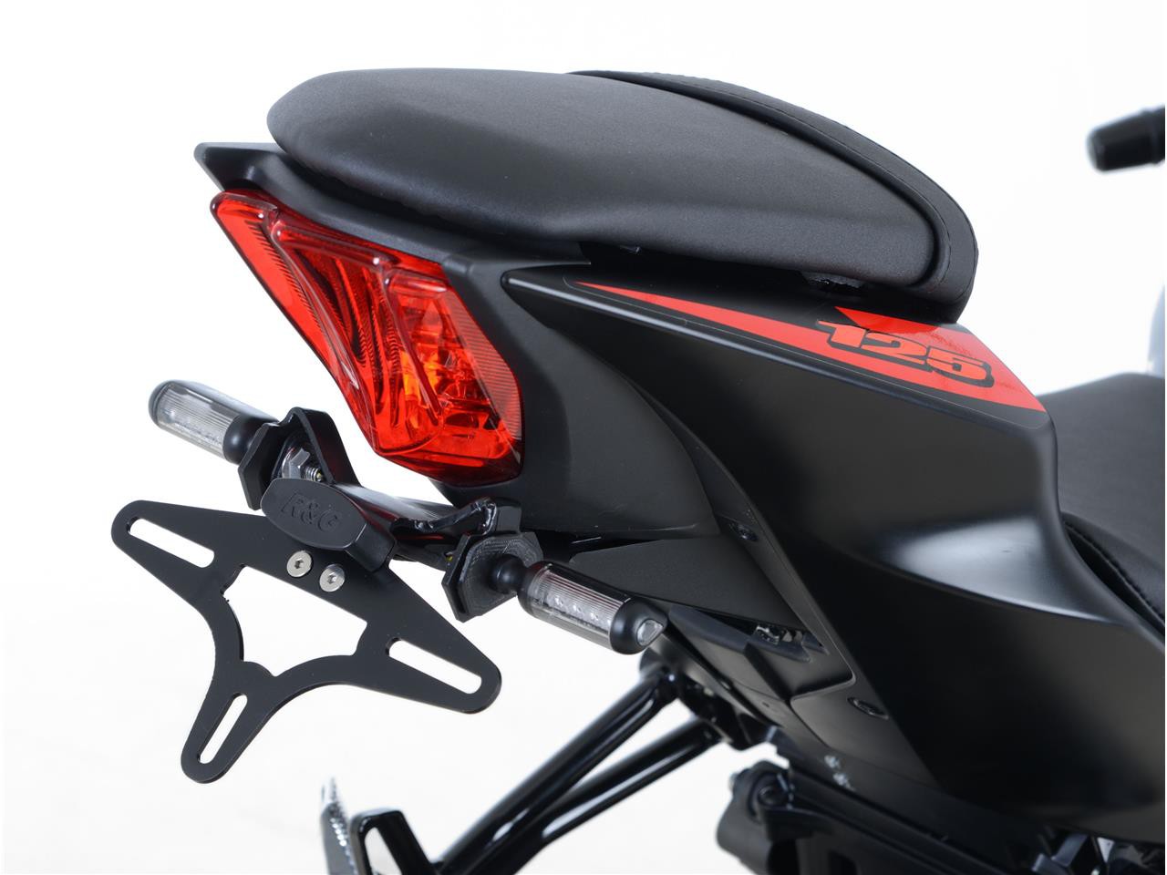 Support de Plaque R&G pour Suzuki GSX-R 125 (17-24) - LP0238BK