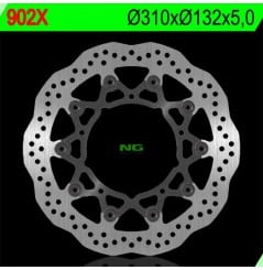 Disque de frein NG Brake wave avant pour Yamaha YZF-R1 (07-14) 902X