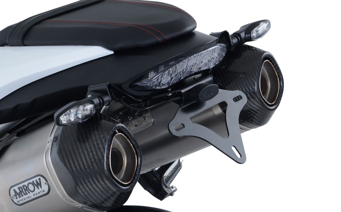 Support de Plaque R&G pour Triumph 1050 Speed Triple (16-20) - LP0253BK