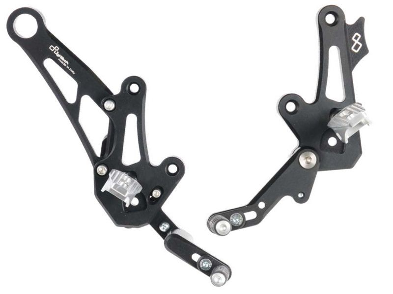 Commande Reculée LighTech (repose pied repliable) pour Diavel 1200 (11-18)