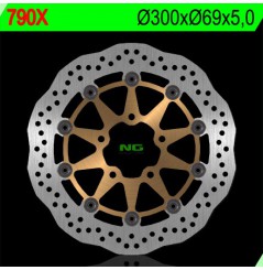 Disque de frein NG Brake avant Wave pour Suzuki GSX-R 600 (04-05) 790X