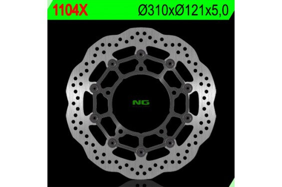 Disque de frein NG Brake avant wave pour Suzuki V-Strom 650 (07-24) 1104X Disque de frein NG Brake avant wave pour Suzuki V-Strom 650 (07-24) 1104X