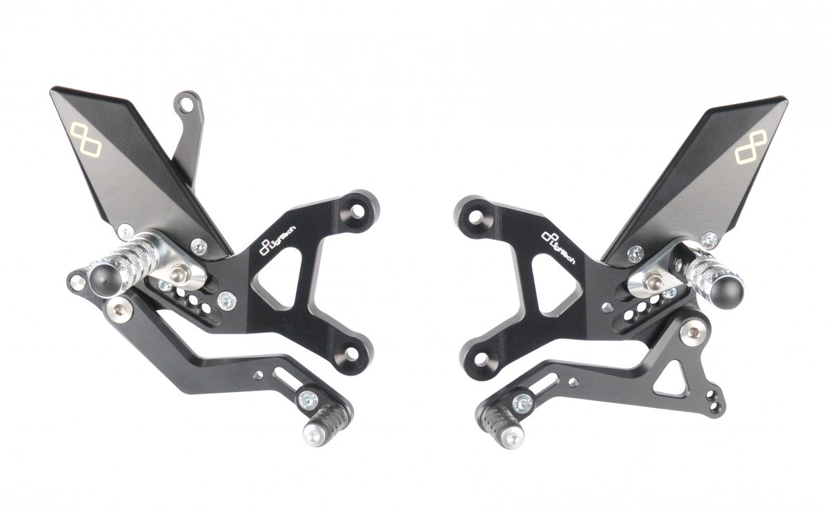 Commande Reculée LighTech (repose pied fixe) pour ZX6-R (05-17)