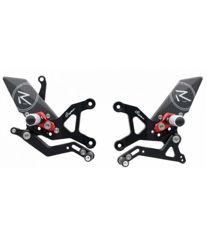 Commande Reculée LighTech "R" Version pour ZX6-R (05-17)