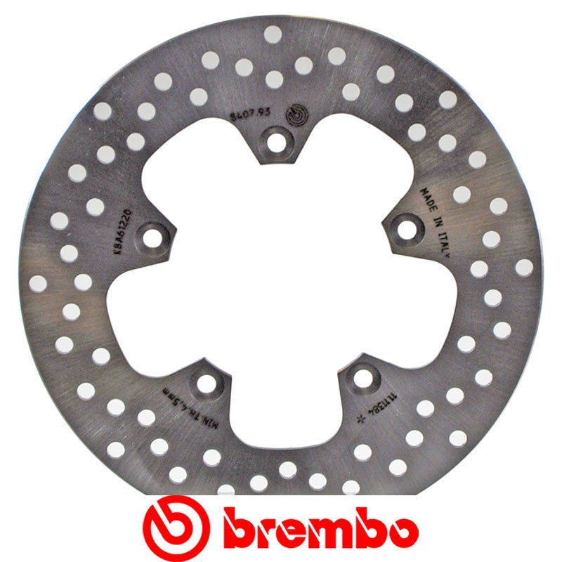 Disque de frein arrière Brembo pour Yamaha XJ6 (09-11)
