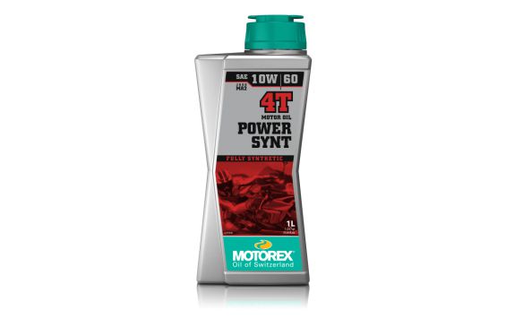 Huile Motorex Power Synt 4T 10W60 100% synthèse 1 Litre Huile Motorex Power Synt 4T 10W60 100% synthèse 1 Litre