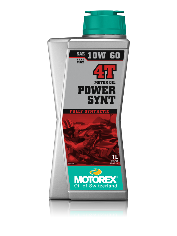 Huile Motorex Power Synt 4T 10W60 100% synthèse 1 Litre