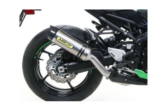 Silencieux ARROW Thunder Embout Carbone pour Kawasaki Z900 (20-22) Silencieux ARROW Thunder Embout Carbone pour Kawasaki Z900 (20-22)