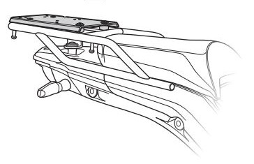 Support Top Case Shad pour Benelli TRK 502 (16-19)