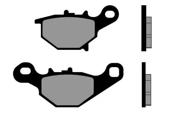 Plaquette de frein Arrière Brenta FT4208 - Syntérisé Route et Piste Plaquette de frein Arrière Brenta FT4208 - Syntérisé Route et Piste