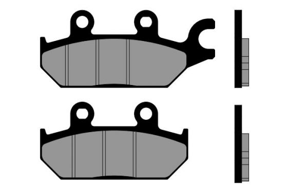 Plaquette de frein Quad Arrière Gauche Brenta FT4209 Plaquette de frein Quad Arrière Gauche Brenta FT4209