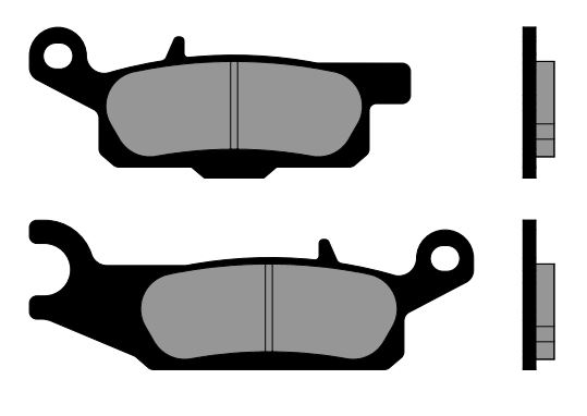 Plaquette de frein Quad Avant Droit Brenta FT4212
