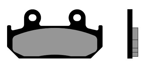Plaquette de frein Avant Brenta FT3204 - Organique Route