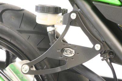 Support de Silencieux R&G Kawasaki ZX250R (08-10) - EH0037BK
