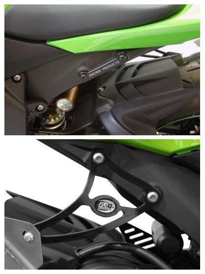 Support de Silencieux R&G Kawasaki ZX6R (09-13) - EH0043BKA