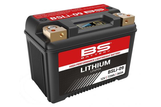 Batterie Moto BS Lithium BSLI-09 (LFPX20CH)