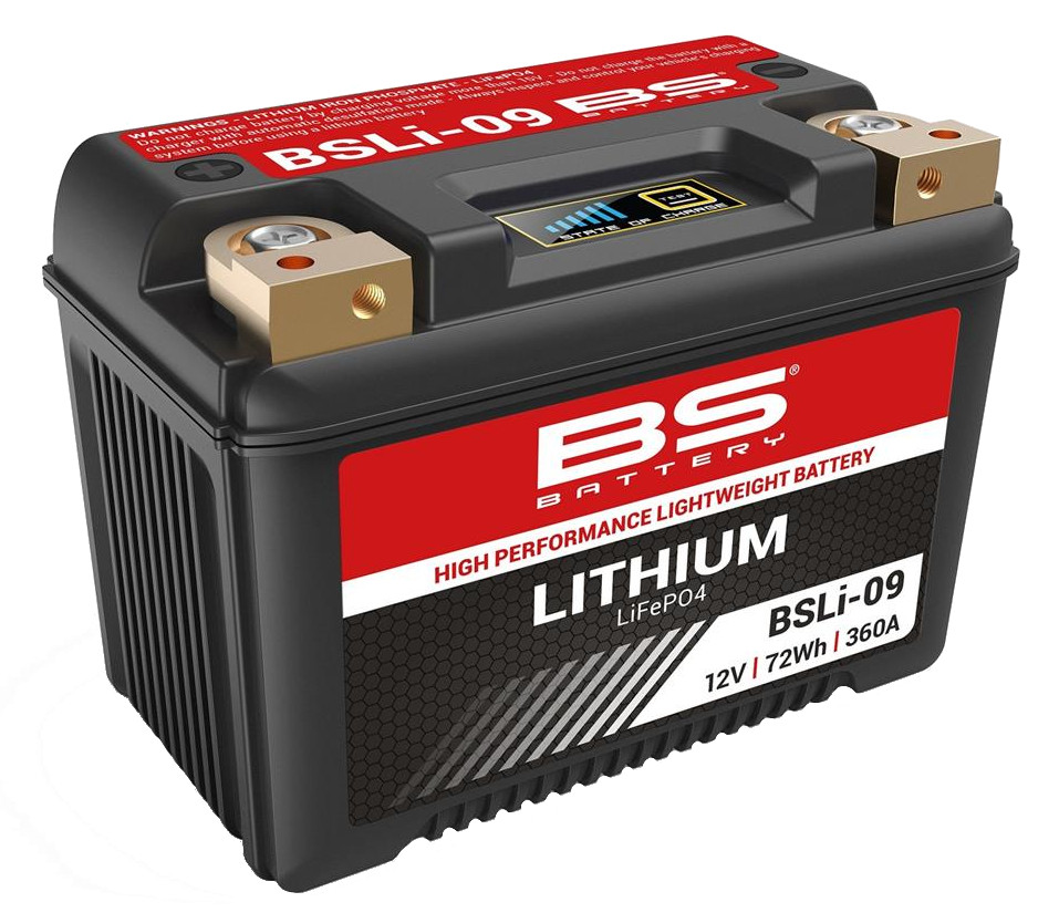 Batterie Moto BS Lithium BSLI-09 (LFPX20CH)