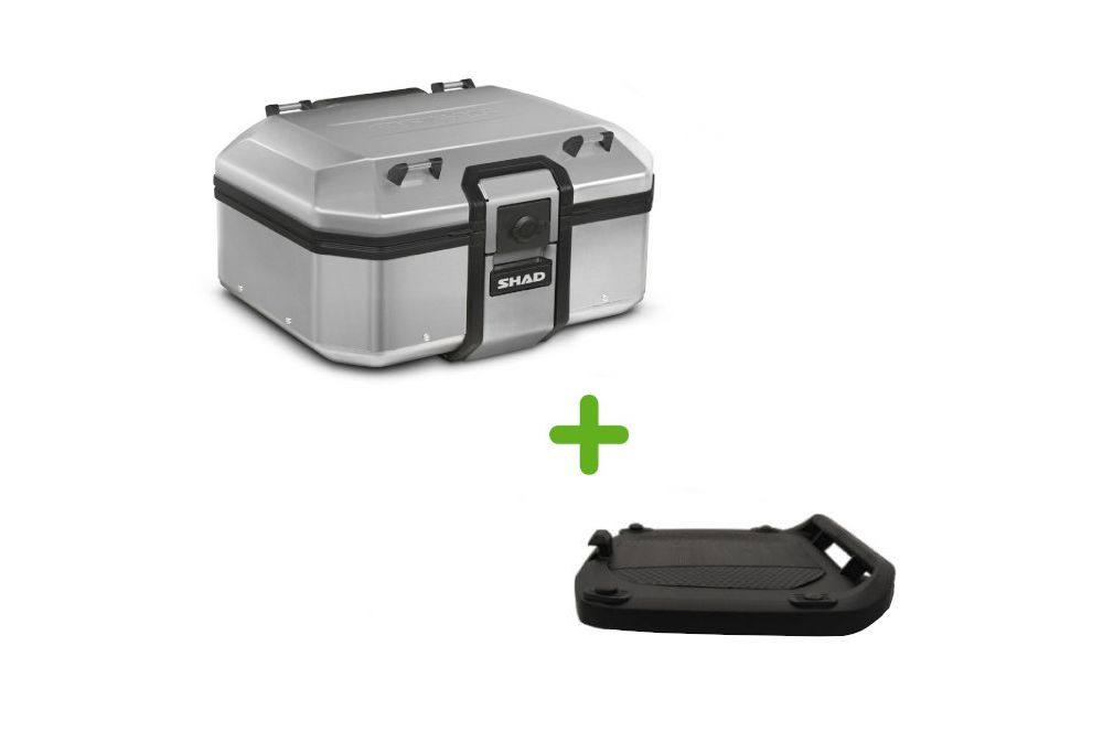 Top Case moto Aluminium Shad Terra TR37 - Street Moto Piece