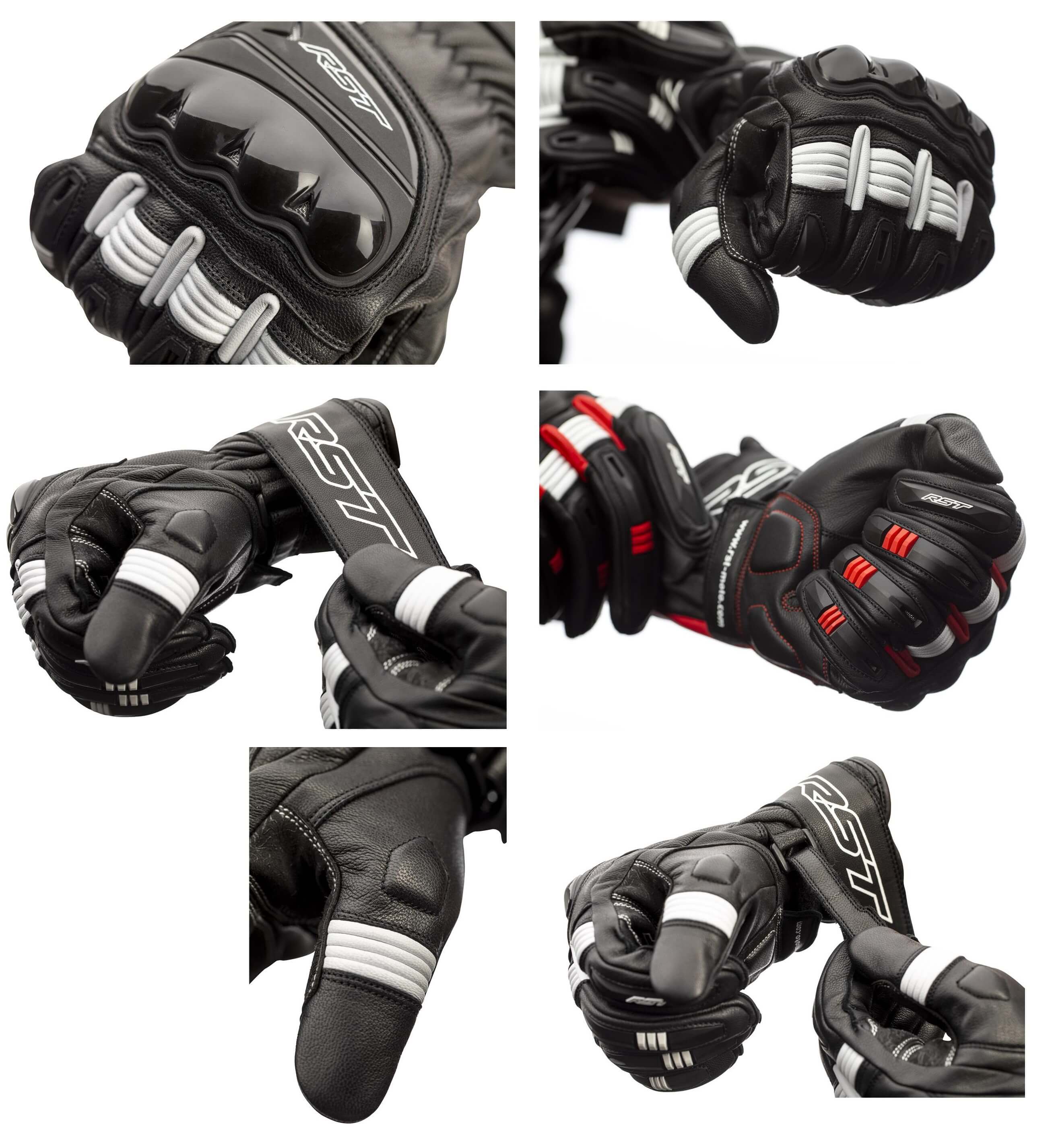 Gants Moto Cuir RST Pilot CE