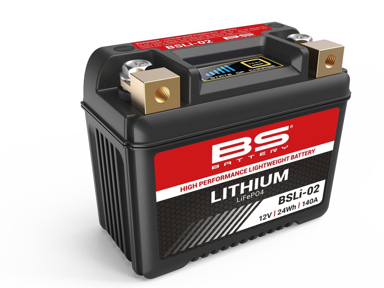 Batterie Moto Lithium BSLI-02 + Connectique Yamaha BS Battery