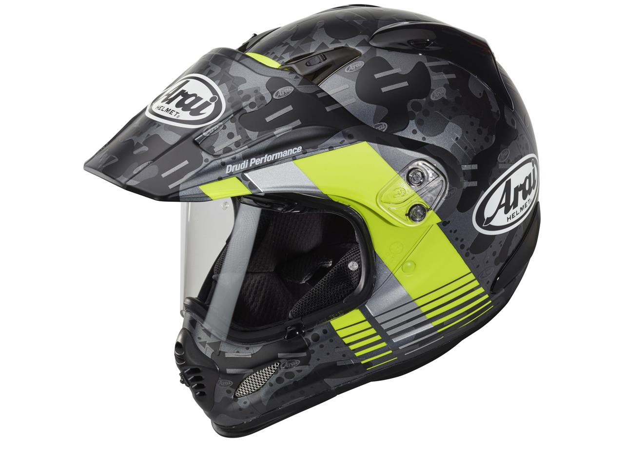 Casque Moto Cross ARAI TOUR-X4 COVER YELLOW 2021