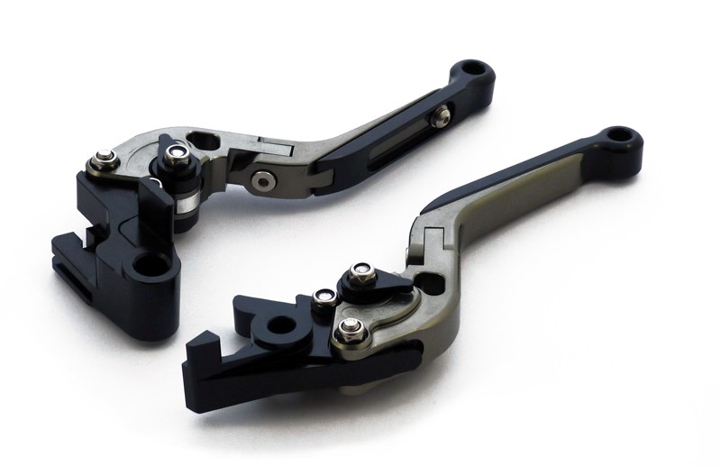 DESTOCKAGE Leviers Moto Repliable Taillé Masse pour Aprilia RSV4 1000 (09-11)