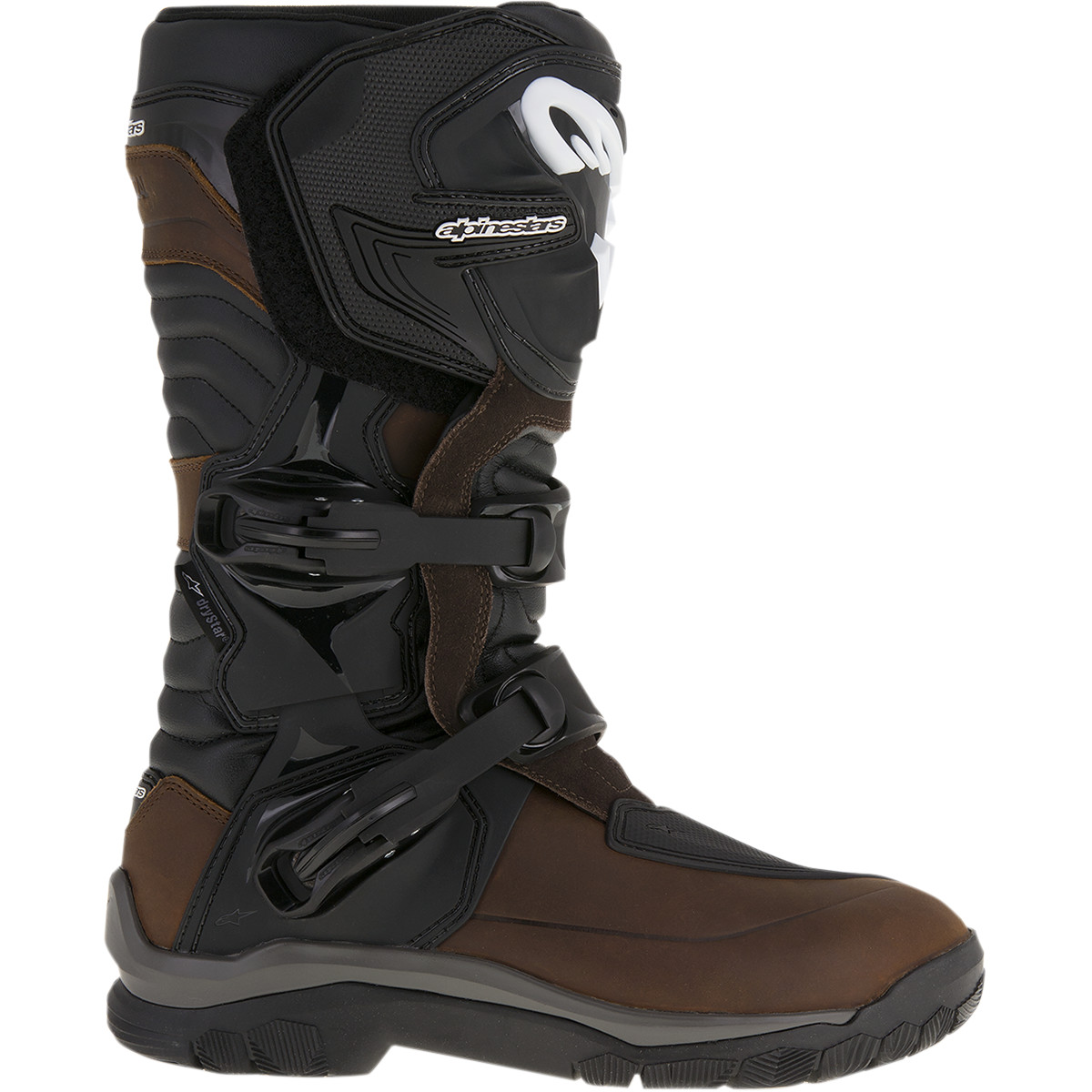 Bottes moto Alpinestars Corozal Adventure Drystal - Cuir Huilé