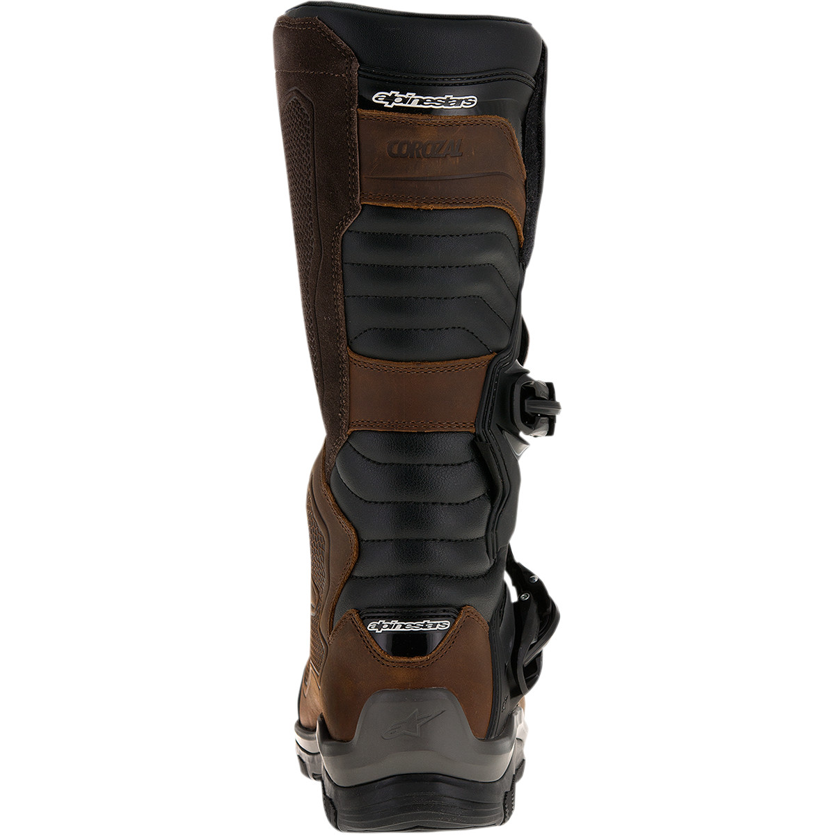 Bottes moto Alpinestars Corozal Adventure Drystal - Cuir Huilé