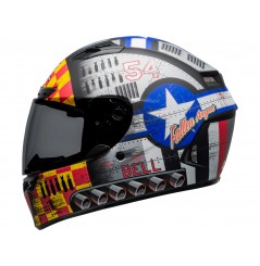 Casque Moto BELL QUALIFIER DLX MIPS DEVIL MAY CARE MATTE GRAY
