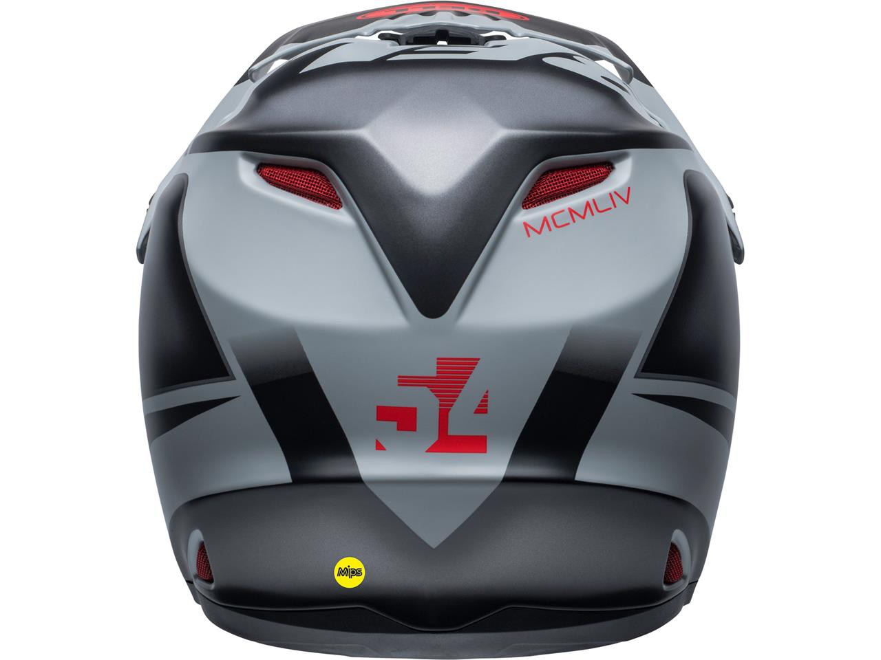 Casque Moto Cross Enfant BELL MOTO-9 YOUTH GLORY Noir Mat - Gris 2021