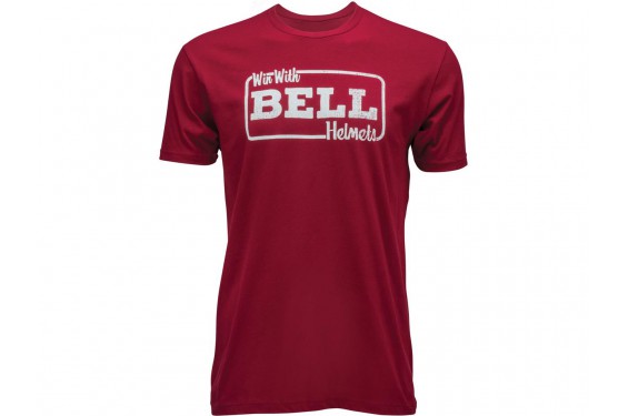 T-Shirt Homme BELL "WIN WITH BELL TEE CARDINAL" Rouge 2021