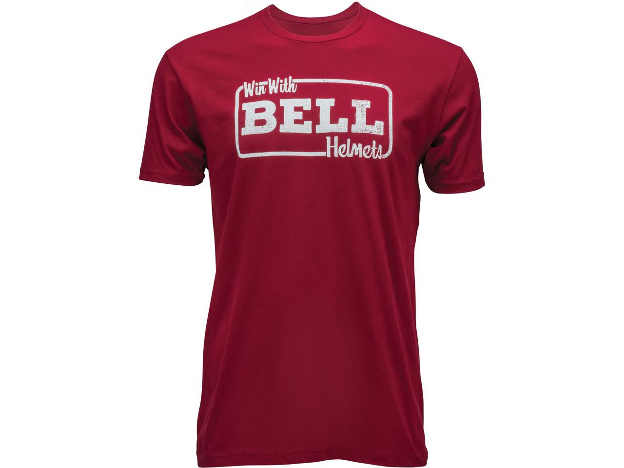 T-Shirt Homme BELL "WIN WITH BELL TEE CARDINAL" Rouge 2021