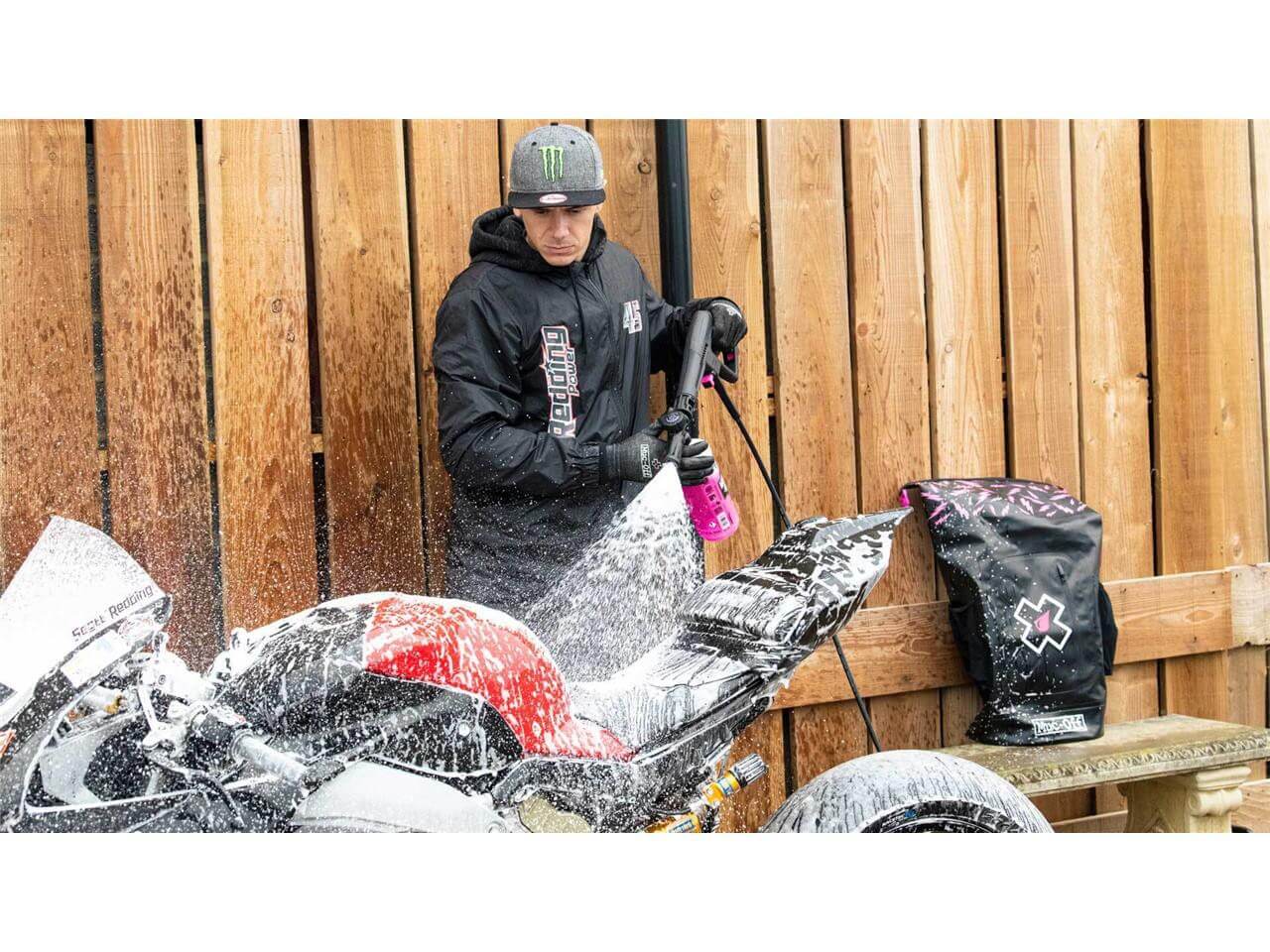 Kit Nettoyeur Haute - Pression MUC - OFF Spécifique Moto - Quad - Vélo