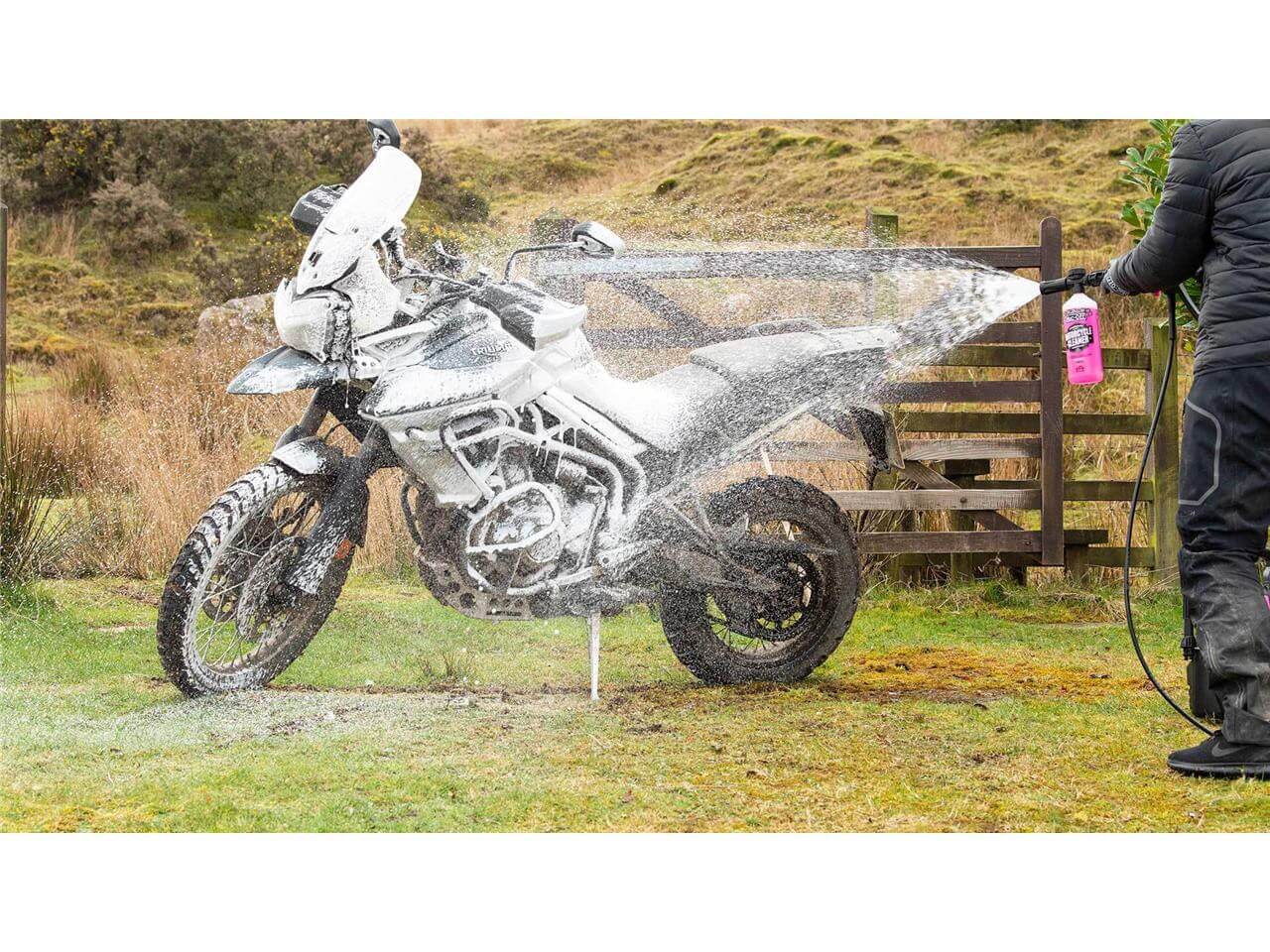 Kit Nettoyeur Haute - Pression MUC - OFF Spécifique Moto - Quad - Vélo