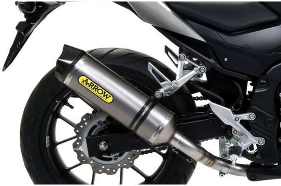 Silencieux ARROW Race-Tech embout Carbone pour CB500 F et CBR 500 R (16-18) Silencieux ARROW Race-Tech embout Carbone pour CB500 F et CBR 500 R (16-18)