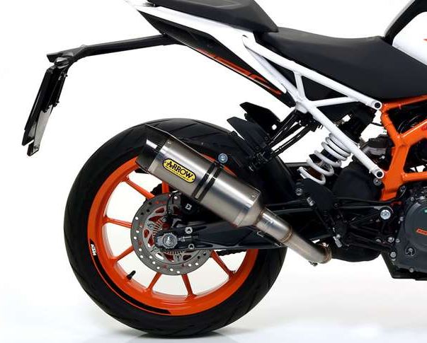 Silencieux ARROW Thunder pour Duke 125 et Duke 390 (17-20)