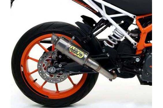 Silencieux ARROW GP2 pour Duke 125 et Duke 390 (17-20) Silencieux ARROW GP2 pour Duke 125 et Duke 390 (17-20)