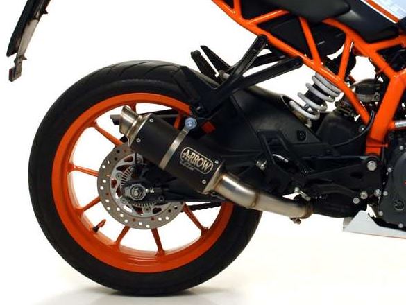 Silencieux ARROW GP2 pour KTM RC125 et RC390 (17-20)