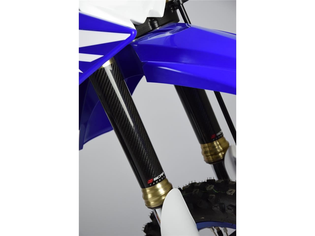 Protection de Fourche Inférieure en Carbone 240 X 52 mm pour Cross et Enduro