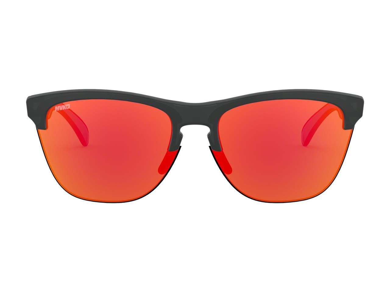 Lunette de Soleil OAKLEY FROGSKINS LITE MAVERICK VIGNALES SIGNATURE SERIES Verres PRIZM Ruby